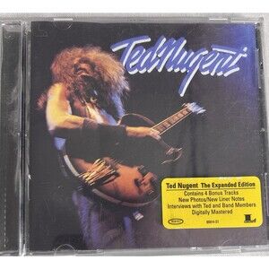 Ted Nugent- Ted Nugent  CD  Expanded With Bonus Tracks. Tested.